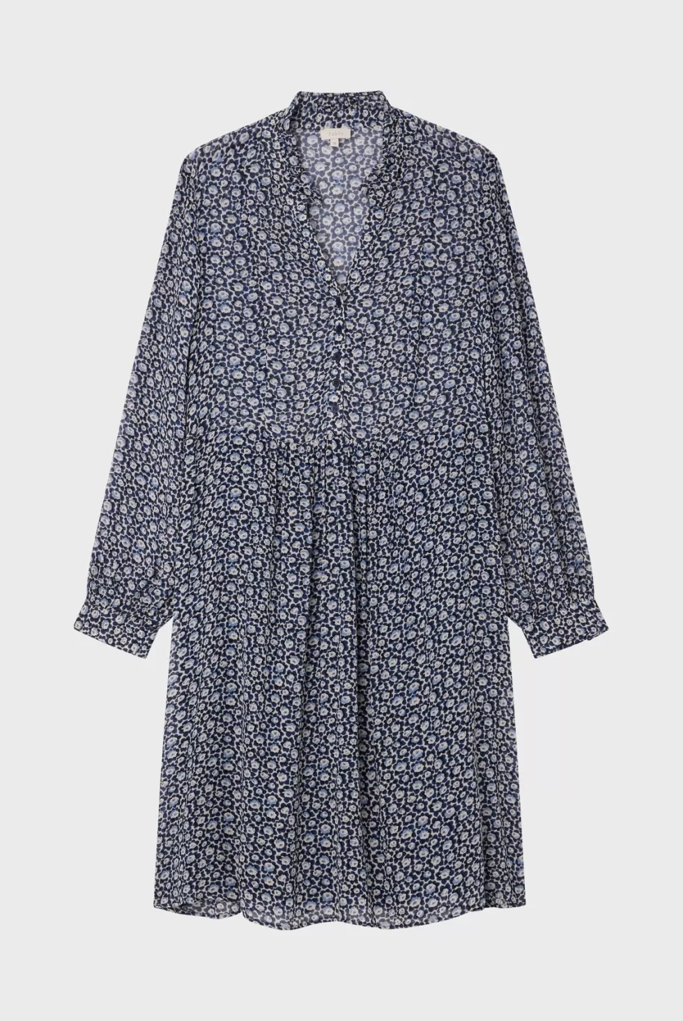 Pablo Robes | Robe courte imprimé floral bicolore - SHANA